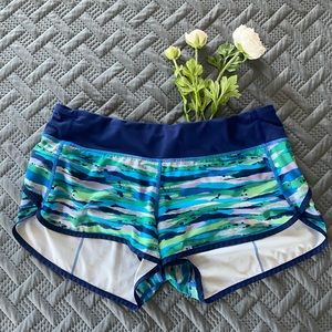 Blue Lululemon Shorts